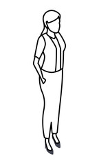 Exectuive businesswoman avatar