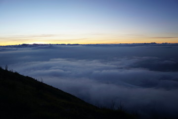 the beauty of the sunrise