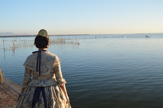 Valencian fallera