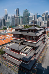 Fototapeta premium Tooth Relic temple in Singapore China town