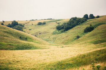 Fototapeta premium view of a mountain landscape