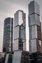 Fototapeta na wymiar Skyscrappers in city 3