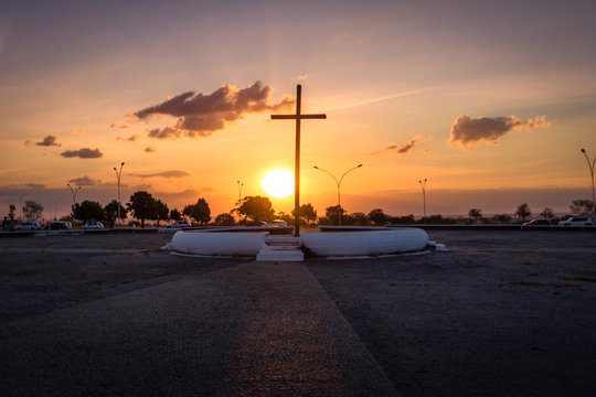 Sunset at Cruzeiro Square - Brasilia, Distrito Federal, Brazil