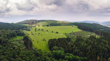 Sperrenberg Sauerland, Luftaufnahme