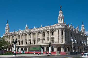 Fototapeta na wymiar Buildings of Havana