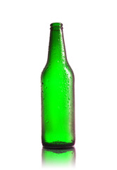 empty beer bottle