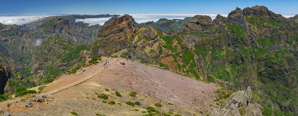 Pico Arieiro, Panorama,  Madeira, Levadas wandern outdoor