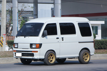 Private Daihatsu old Van Car.