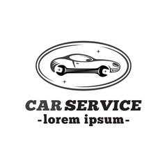 Car Service logo. Vector and illustrations.