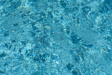 water of swimming pool background