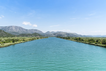 Fluß Neretva