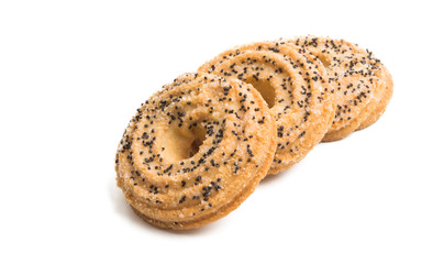 shortbread cookie isolated