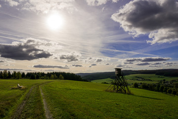Die letzten Sommertage verursachen wundersch&ouml;ne Landschaften