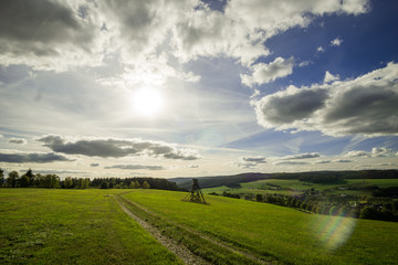 Die letzten Sommertage verursachen wundersch&ouml;ne Landschaften