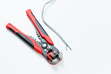 tool for cleaning electric wires