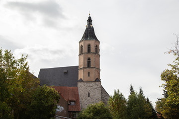 Fototapeta na wymiar Old church in Nordhausen Germany