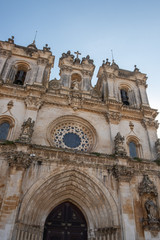 Fototapeta na wymiar Details of the Monastery of Alcobaca