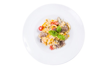 pasta with veal