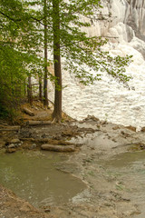 Spring of thermal water of Bagni san filippo