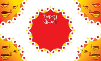 Obraz premium indian big festival diwali offer poster design