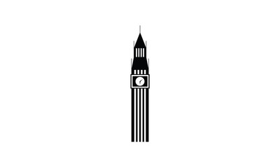 Big Ben tower London vector illustration  United Kingdom