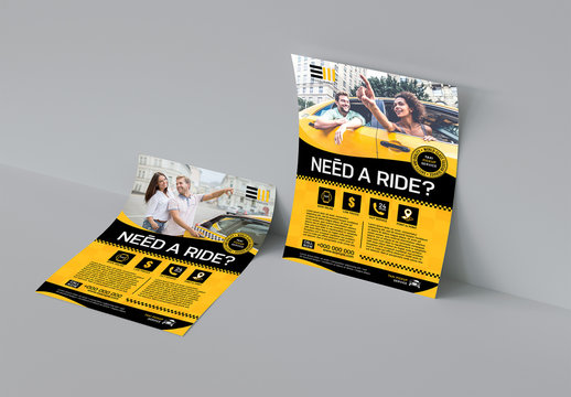 Taxi Flyer Layout