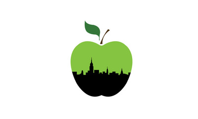New York illustration city USA american 