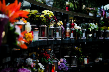 colorful candle background