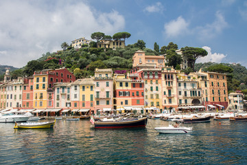 Fototapeta na wymiar Portofino Italy landscape