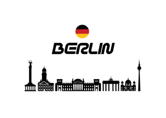 Berlin architecture buildings the capital of Germany  © dmnkandsk