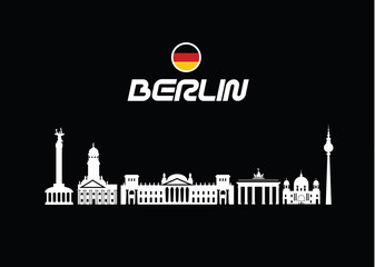 Berlin architecture buildings the capital of Germany  © dmnkandsk