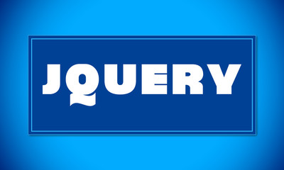 Jquery - clear white text written on blue card on blue background