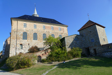 Fototapeta na wymiar Akershus Castle, Oslo, Norway