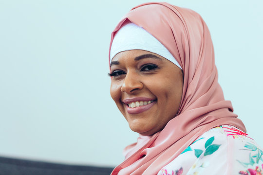 Portrait of smiling businesswoman in office