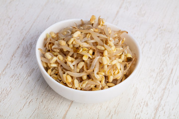 Appetizing mung beans