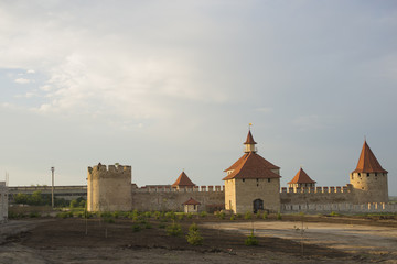 Fototapeta premium Bender fortress. An architectural monument of Eastern Europe. The Ottoman citadel.