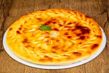 Traditional Ossetian pie