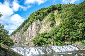 Fototapeta premium 材木岩