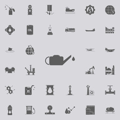 Engine oil icon. Oil icons universal set for web and mobile