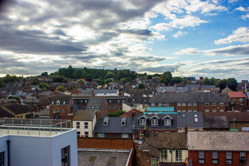 view of the city of London Luton from the roof