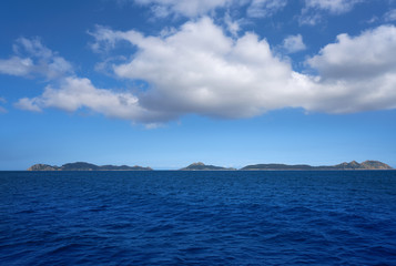 Fototapeta na wymiar Islas Cies islands near Vigo Galicia Spain
