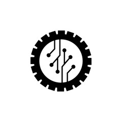 droid, electronic icon. Element of genetics and bioengineering icon. Premium quality graphic design icon. Signs and symbols collection icon for websites, web design, mobile app