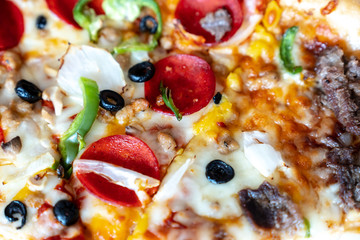 Once in a while we throw a pizza party at home, just ordering over the phone but be careful our health because of carbohydrate food. The various kinds of topping are important factor to select them.