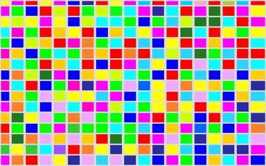 abstract multi colors squares mosaic background