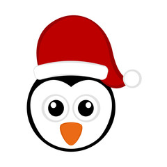 Christmas cute penguin avatar