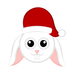 Christmas cute rabbit avatar
