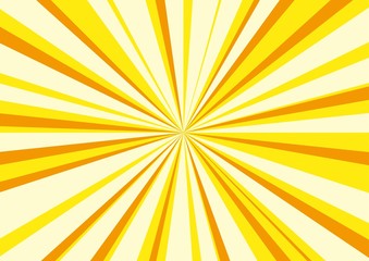 放射状の光の背景