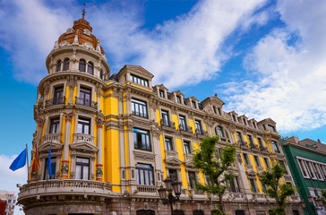 Fototapeta premium Oviedo in Asturias of Spain
