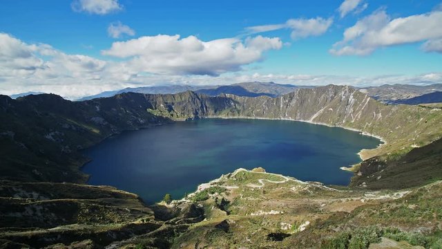 Lake Quilotoa, Cotopaxi Province, Ecuador
