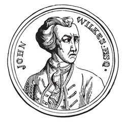 John Wilkes, vintage illustration © Morphart